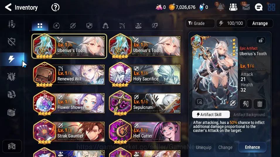Epic Seven Accounts GLOBAL Unverif|New Era|3 ML(Salome,C Lilias,LW Pei image 11