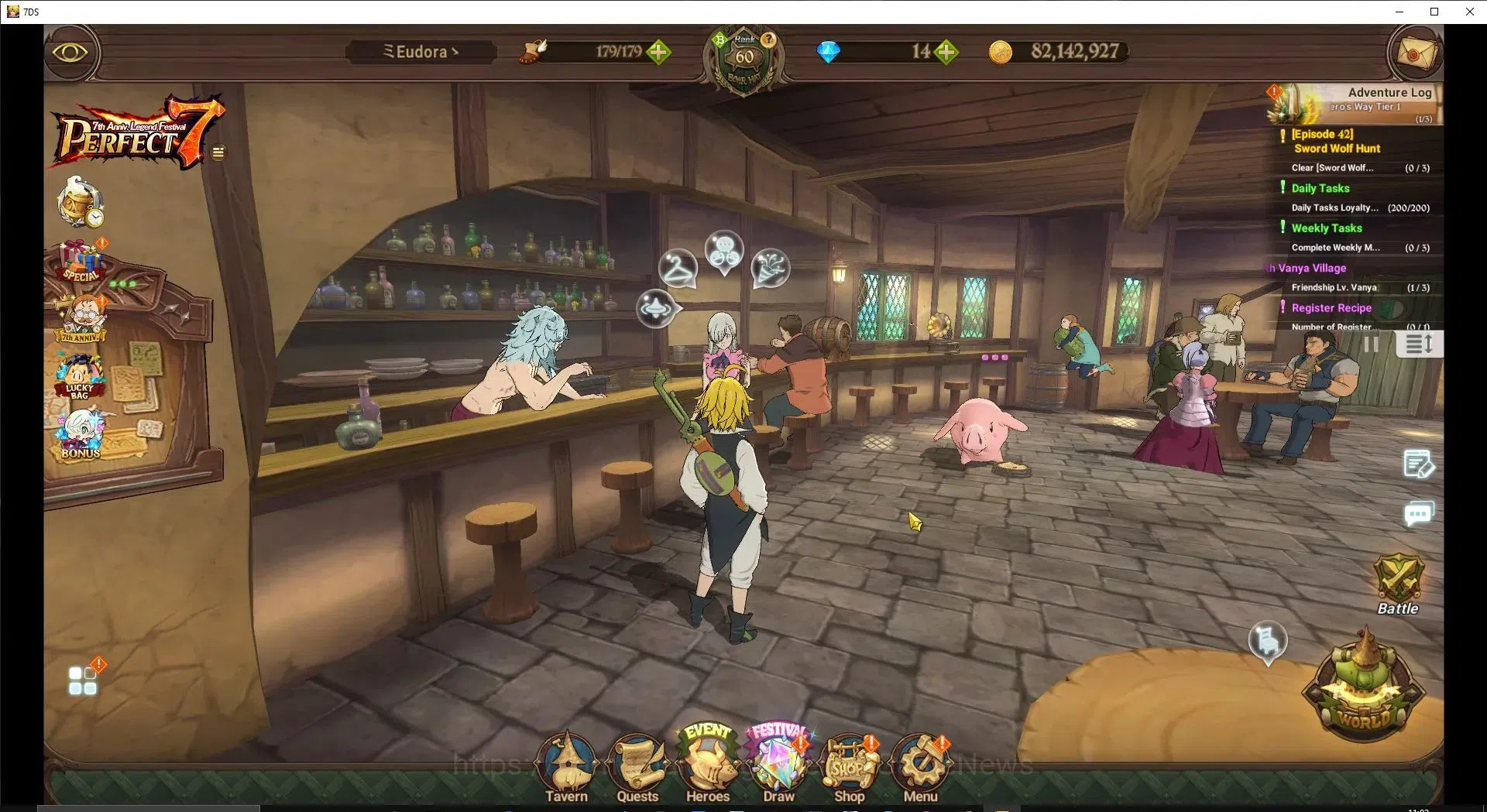 The Seven Deadly Sins: Grand Cross Accounts Global|3,1M CC|44 LS|1 UR Selector|6 LR+3 UR+Colla image 1