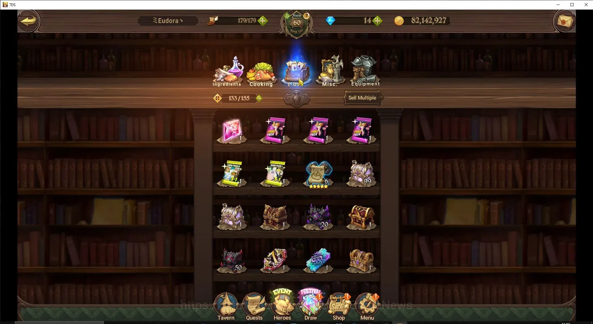 The Seven Deadly Sins: Grand Cross Accounts Global|3,1M CC|44 LS|1 UR Selector|6 LR+3 UR+Colla image 18