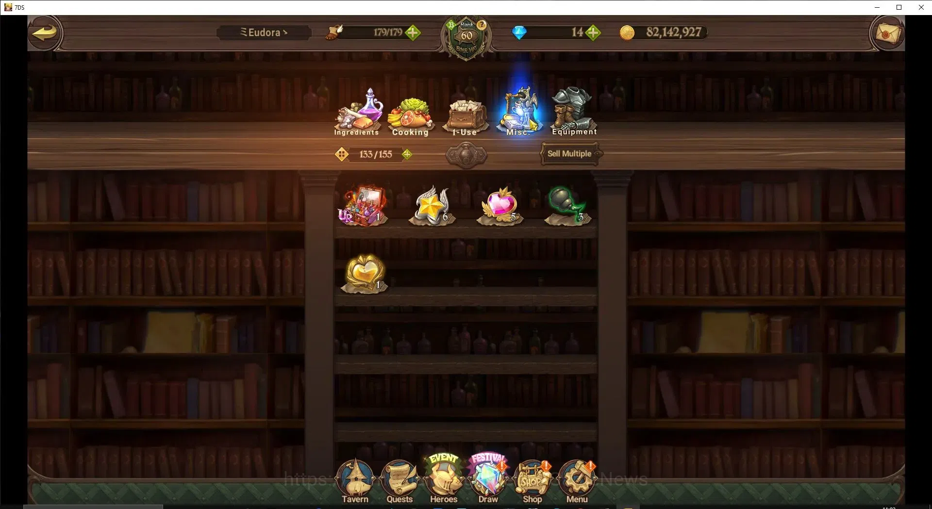 The Seven Deadly Sins: Grand Cross Accounts Global|3,1M CC|44 LS|1 UR Selector|6 LR+3 UR+Colla image 20