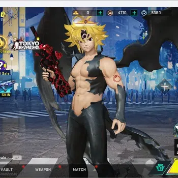 Blood Strike Collab Skin ASIA | Meliodas(7DS),Baji(TR),Byakuya(Bleach) | 2  image 1