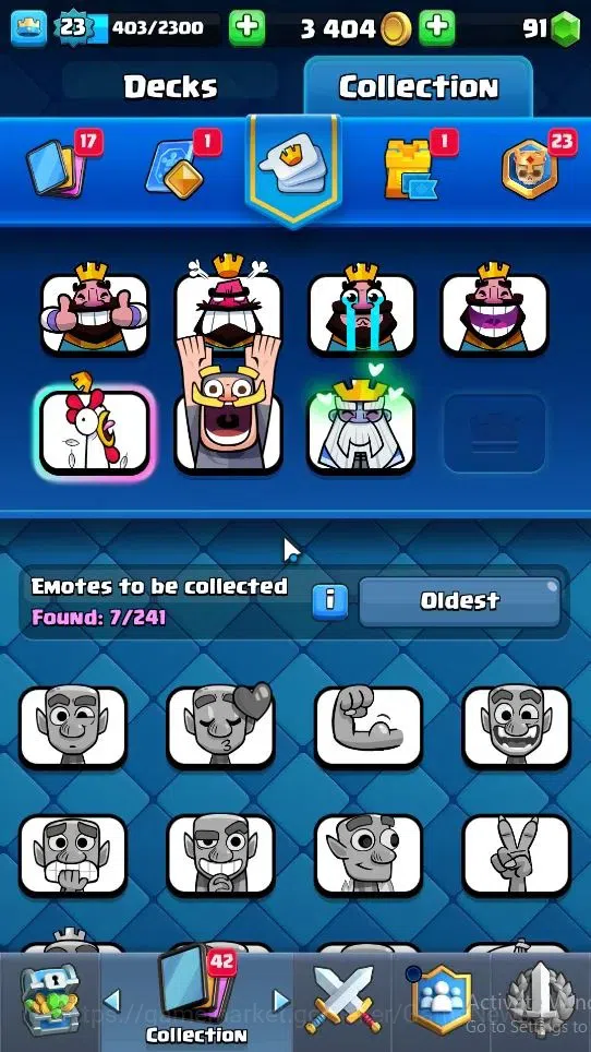 Clash Royale Accounts Lv 23|Trophy 4313|KTL 9|Total Card 74|1 Hero 1 EVO image 10
