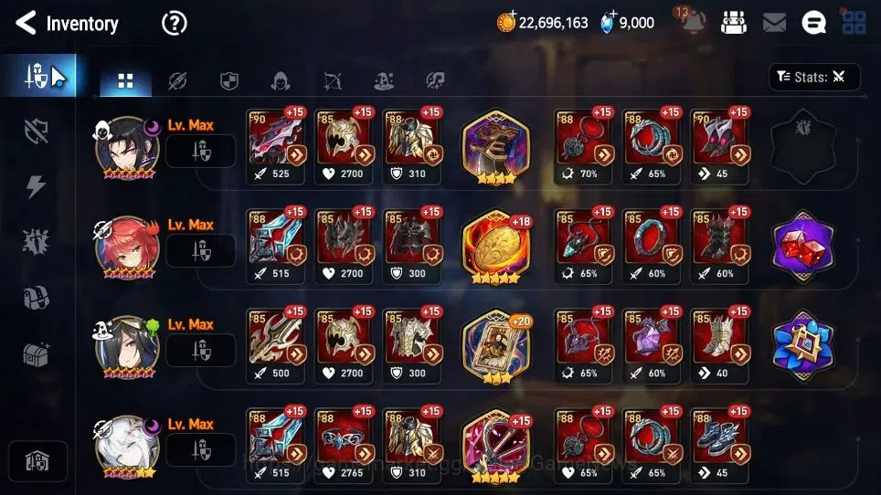 Epic Seven Accounts GLOBAL Unverif|New Era|6 ML(Salome,Ruele oL,E Ilyn image 12