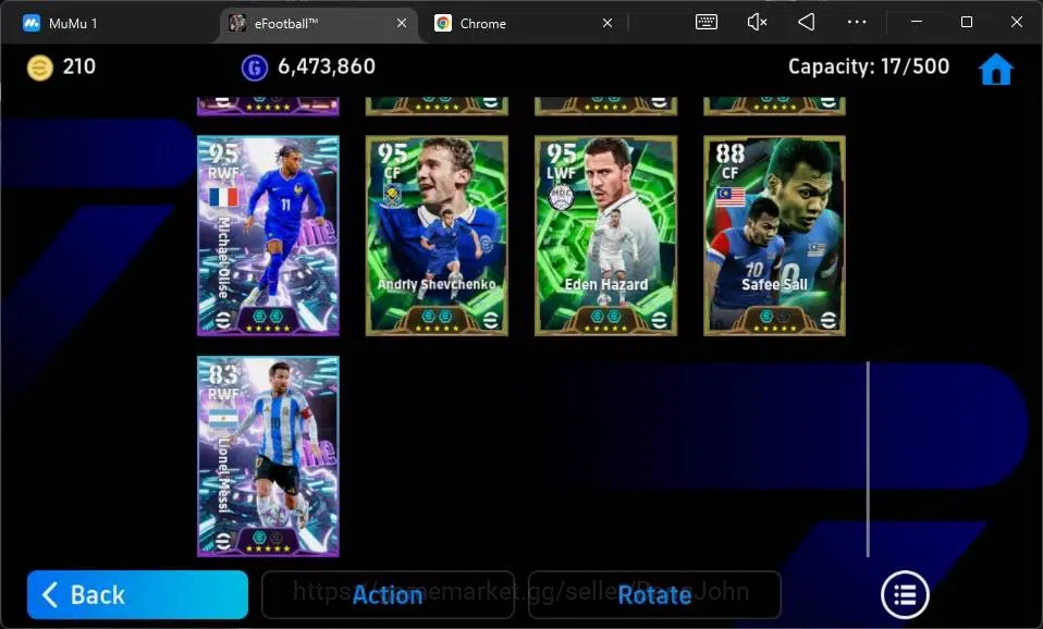 eFootball Accounts Android|PW 3168 |Carlos Epic|Cantona|Schmeichel|Ka image 1