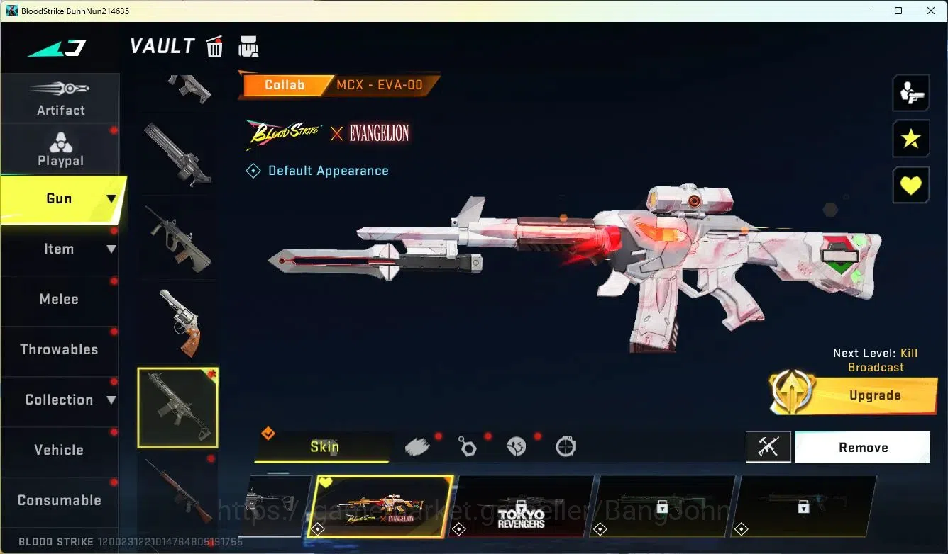 Blood Strike Accounts ASIA | BLEACH Striker|EVA Gun|Ultra ETHAN Striker| image 5