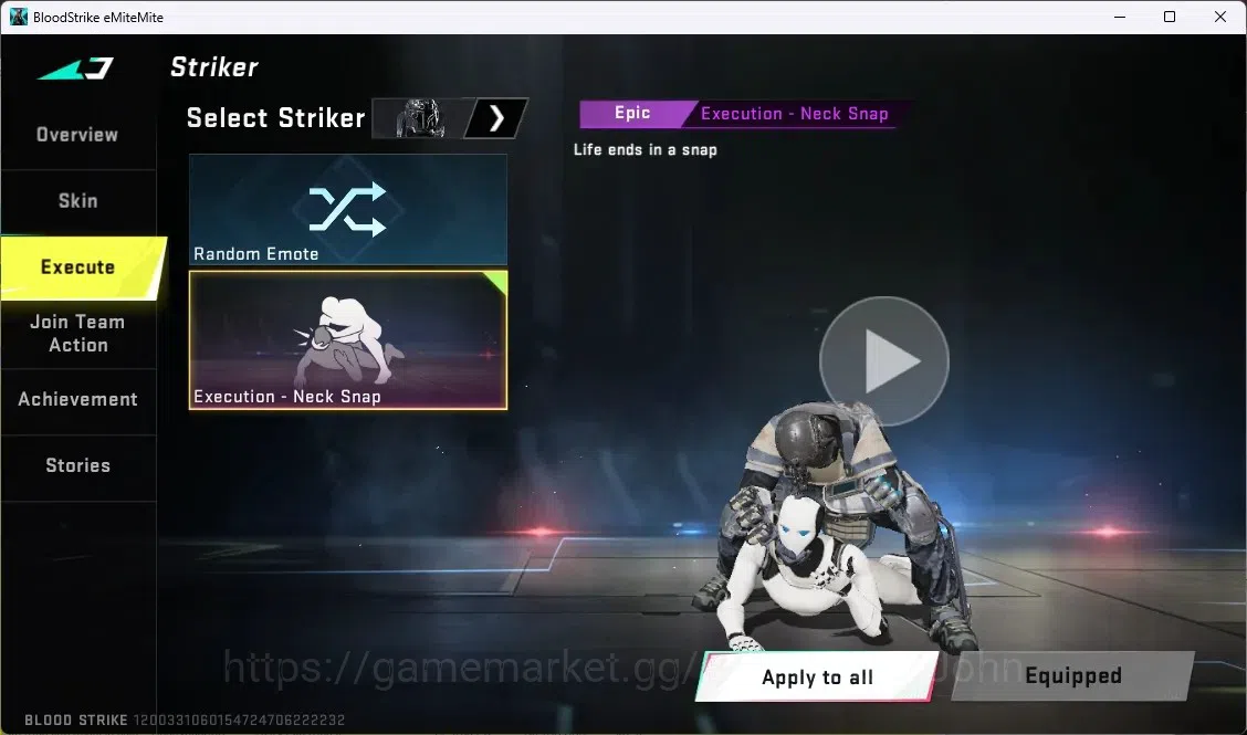 Blood Strike Accounts ASIA | 3 LEGENDARY GUN: Kala, M700, HK416 | 1 EPIC image 8