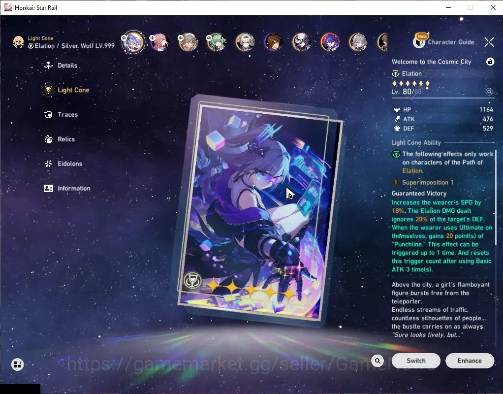 Honkai Star Rail Accounts Asia|TL 64|6 Limited|[SW 999]+Sign,Ashveil,Huohuo, image 5