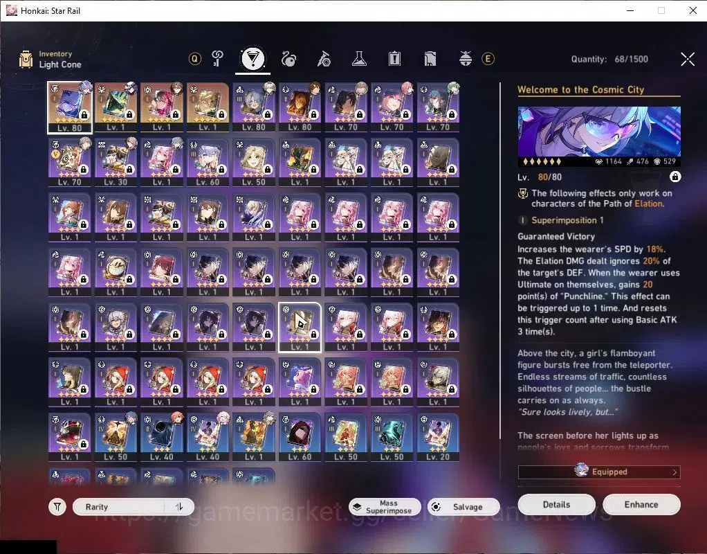 Honkai Star Rail Accounts Asia|TL 64|6 Limited|[SW 999]+Sign,Ashveil,Huohuo, image 6