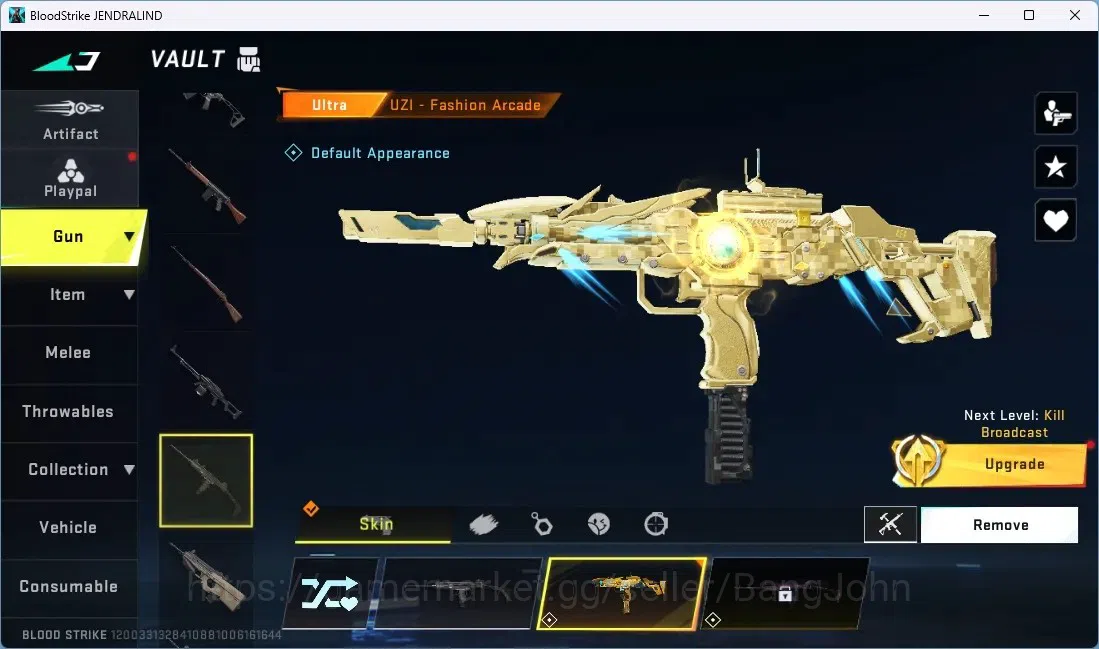 Blood Strike Accounts ASIA | ETERNAL: MP5-BLOODRIFT,VECTOR-SHADOWDRAKE|2 image 11