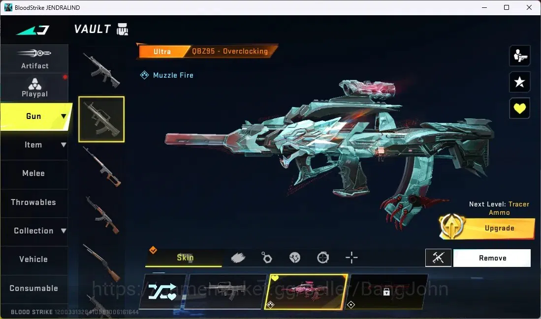 Blood Strike Accounts ASIA | ETERNAL: MP5-BLOODRIFT,VECTOR-SHADOWDRAKE|2 image 12