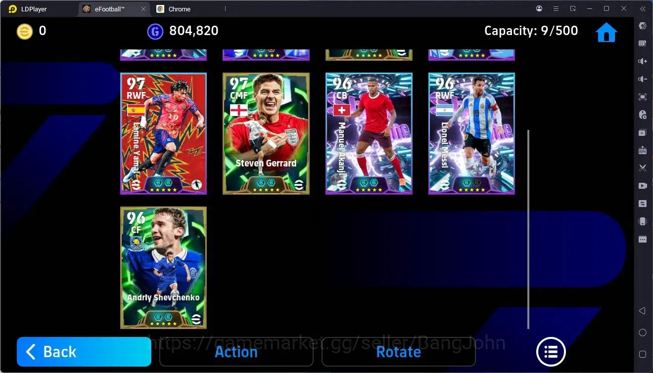 eFootball Accounts Mobile |PW 3133|Epic Drogba,Gerrard,Shevchenko|SHW image 4