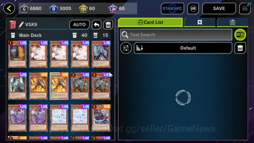 Yu-Gi-Oh! Master Duel Accounts Lv 18 | 20 Deck |RadiantTyphoon, VSK9,Dracotail,Yu image 3