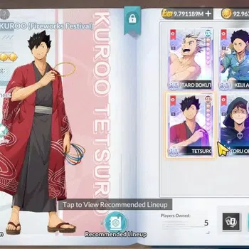 HAIKYU!! FLY HIGH Accounts SEA Lvl 60|5 SP [OikawaR2,Kuroo,Aone,Akaashi,Bokut image 1