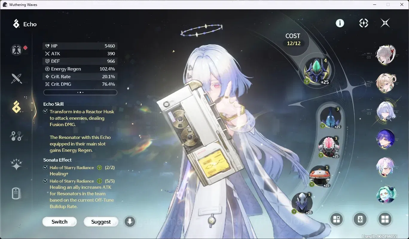 Wuthering Waves Accounts SEA|UL 60|Rank 6|9 Char Limited [Phoebe,Zani,(Lyna image 10