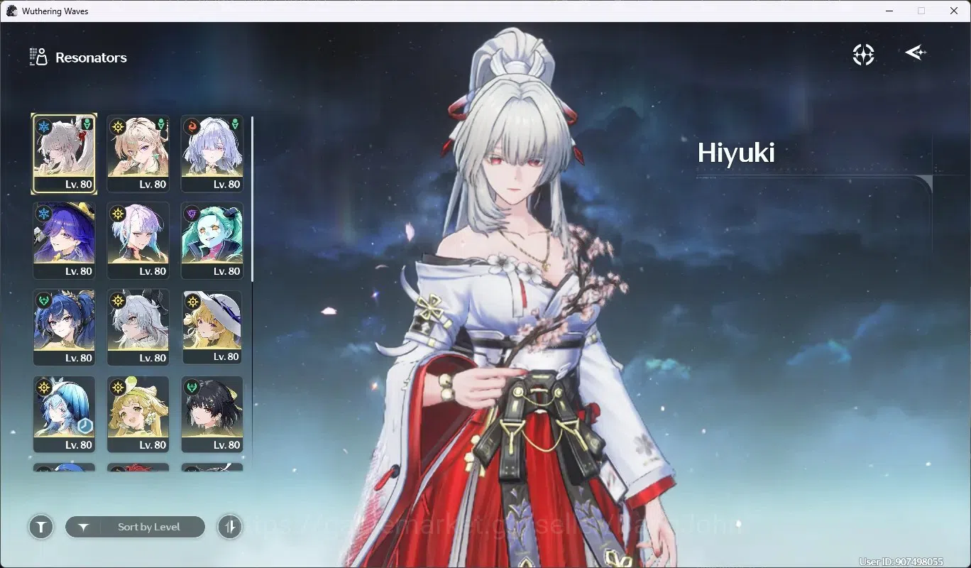 Wuthering Waves Accounts SEA|UL 60|Rank 6|9 Char Limited [Phoebe,Zani,(Lyna image 2