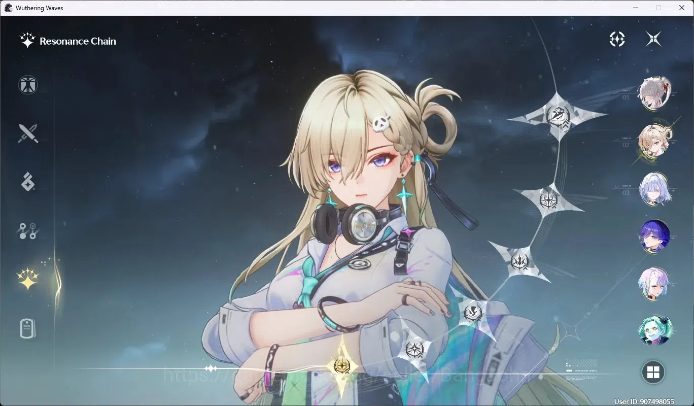 Wuthering Waves Accounts SEA|UL 60|Rank 6|9 Char Limited [Phoebe,Zani,(Lyna image 4