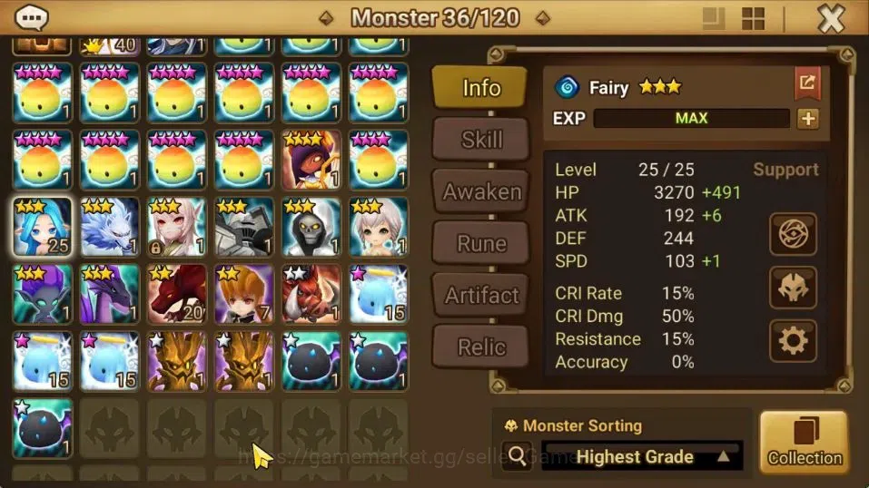Summoners War: Sky Arena Accounts ASIA|Lv 26|Ready Gacha|103 12 YSC + 160 11 YSC + 3 image 11
