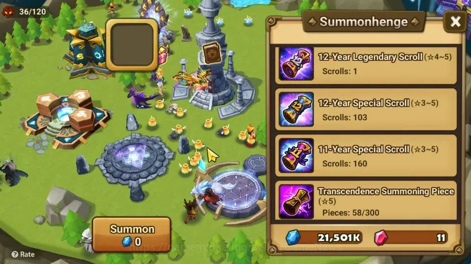 Summoners War: Sky Arena Accounts ASIA|Lv 26|Ready Gacha|103 12 YSC + 160 11 YSC + 3 image 12