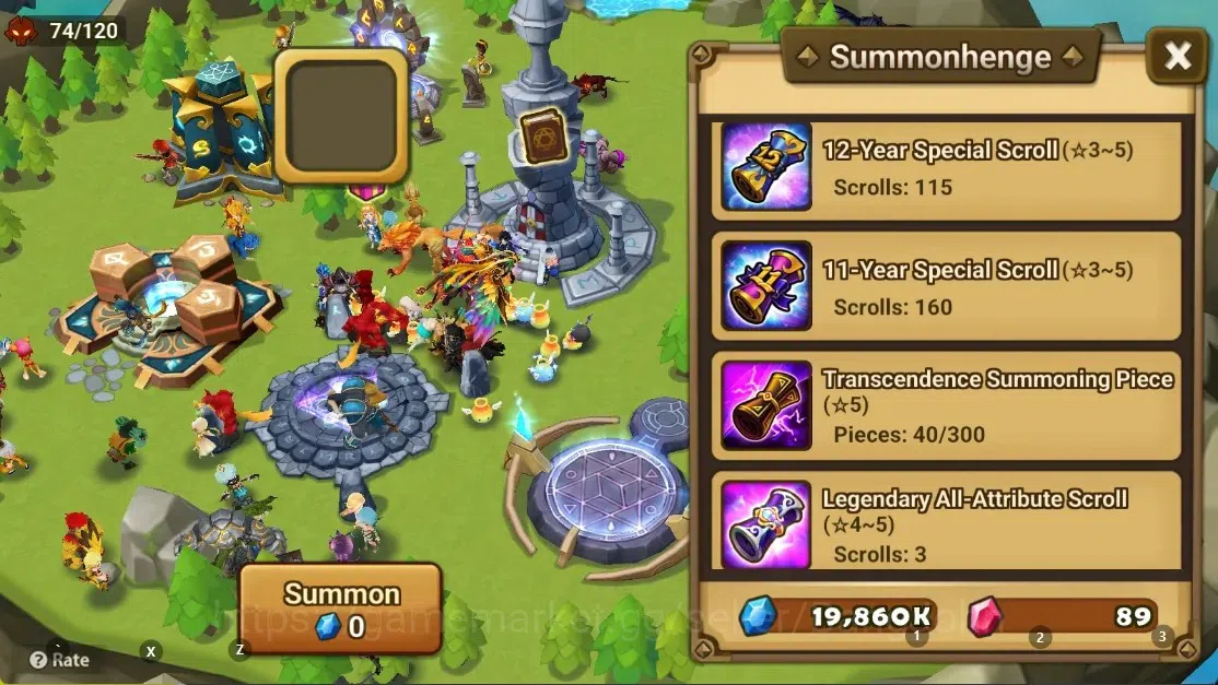 Summoners War: Sky Arena Accounts GLOBAL | NB 5 TESHAR,Starter Gacha 115 12Y+160 11Y image 3