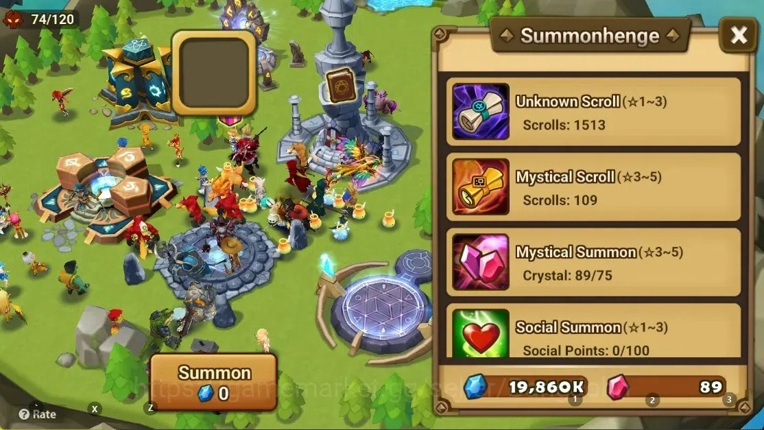 Summoners War: Sky Arena Accounts GLOBAL | NB 5 TESHAR,Starter Gacha 115 12Y+160 11Y image 5