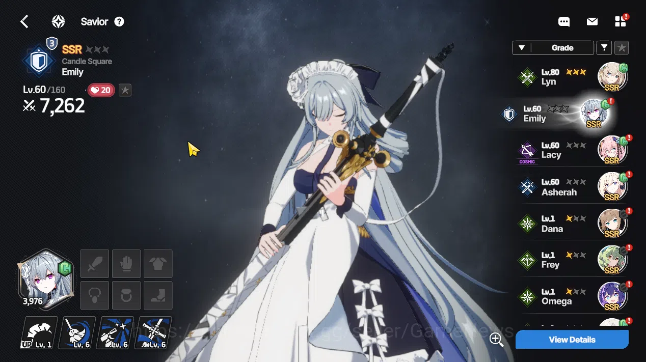 StarSavior Accounts Global|Lv 24 |5.5k Gem 10 SSR 3 Top Tier[Lyn LB3+S image 2