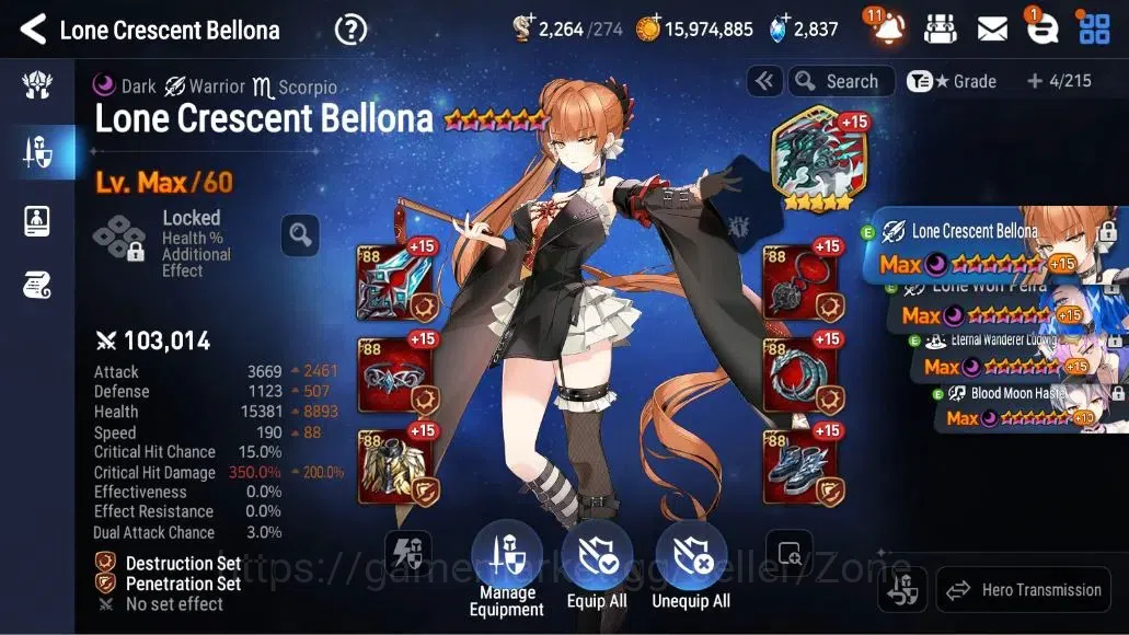 Epic Seven Accounts Limited Hero Global Unverif|11 ML(C Lilias,NMLuna,Solitaria,LC Bellona,LW Peira,Etc)|Bless ON|SS 19