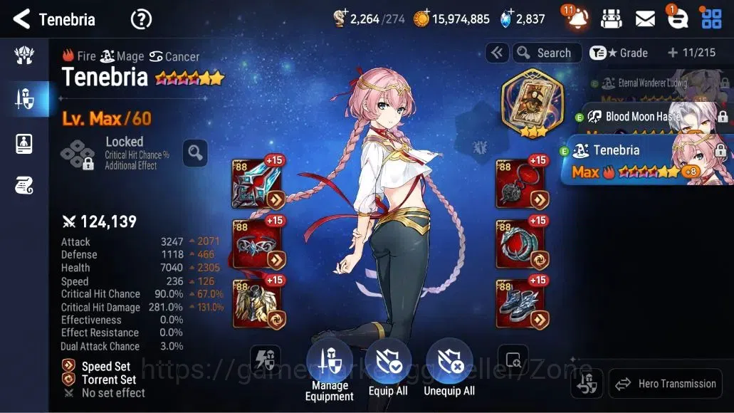 Epic Seven Accounts Limited Hero Global Unverif|11 ML(C Lilias,NMLuna,Solitaria,LC Bellona,LW Peira,Etc)|Bless ON|SS 20