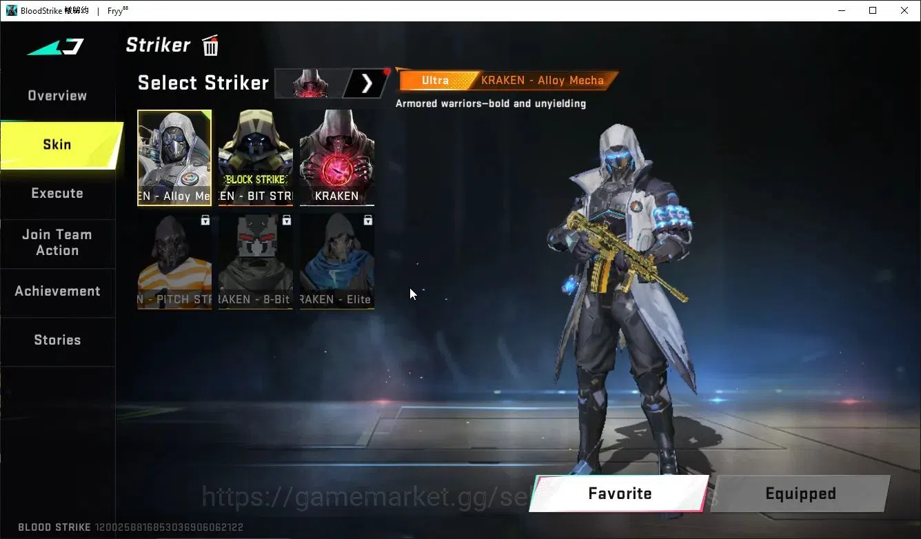 Blood Strike Accounts ASIA|ETERNAL RAN-RAVE,DeAgle+MELEE BF,Talon knife, image 13