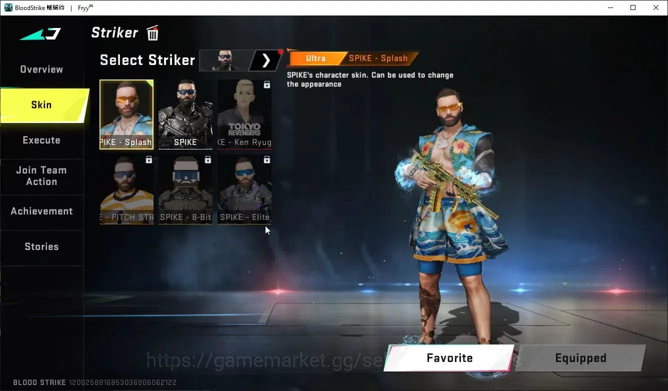 Blood Strike Accounts ASIA|ETERNAL RAN-RAVE,DeAgle+MELEE BF,Talon knife, image 15