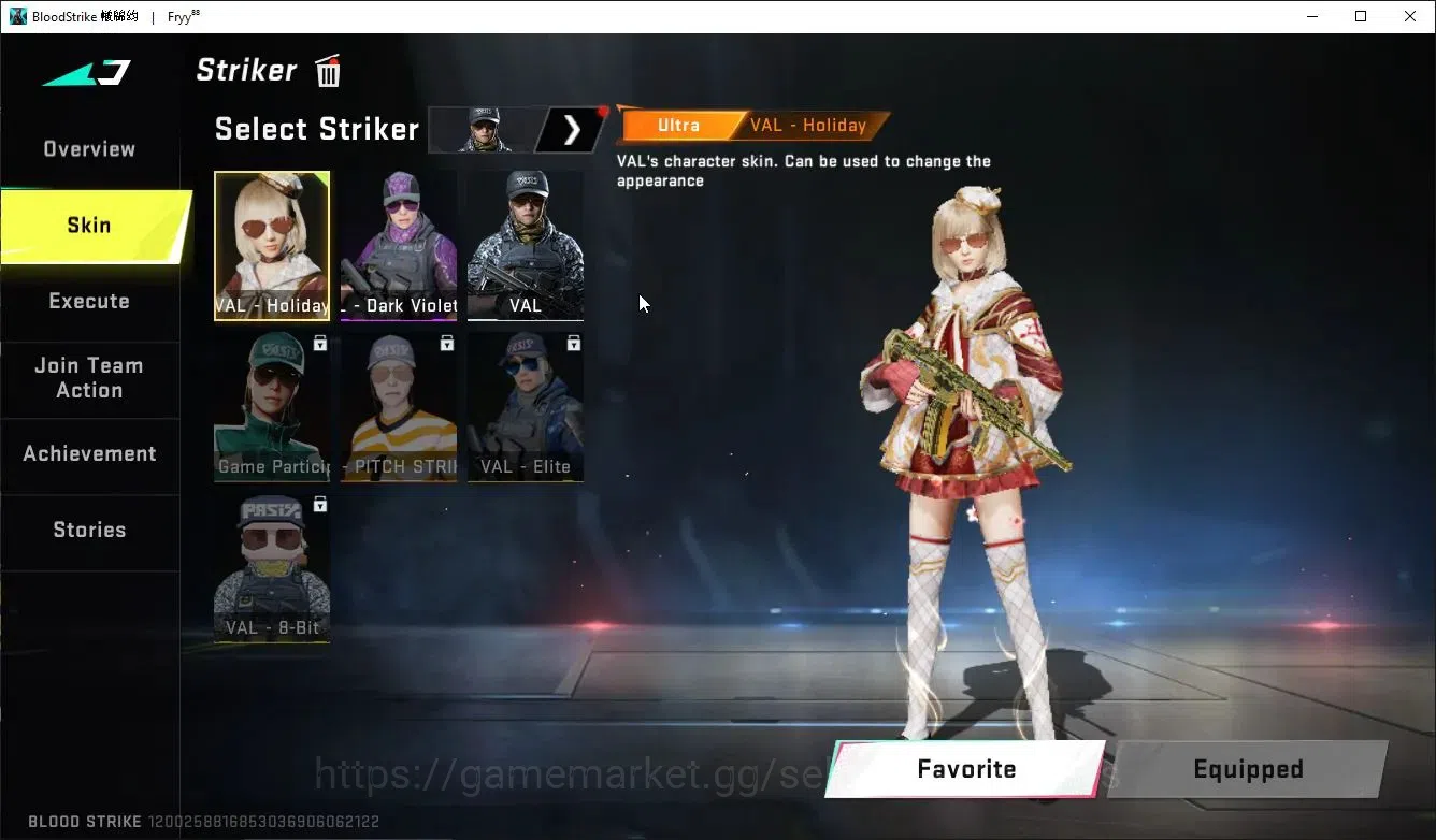 Blood Strike Accounts ASIA|ETERNAL RAN-RAVE,DeAgle+MELEE BF,Talon knife, image 16