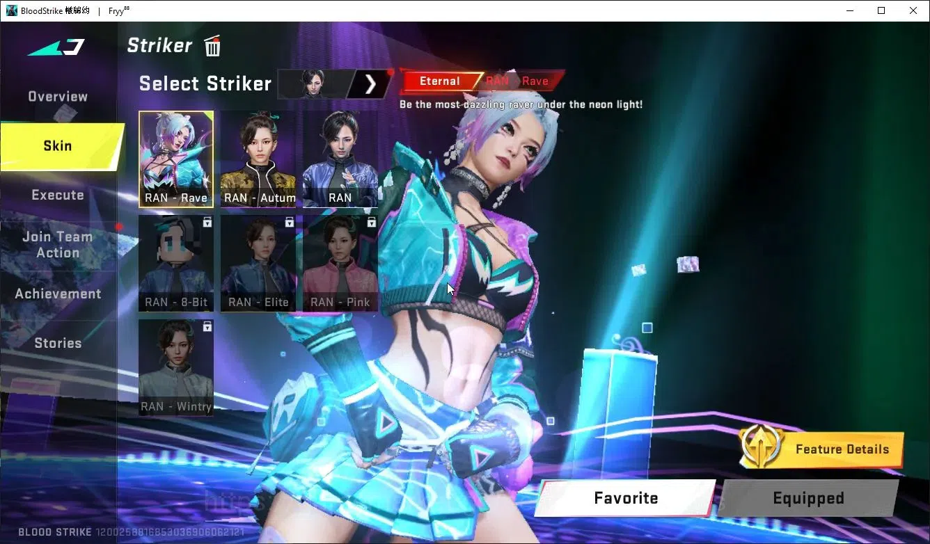 Blood Strike Accounts ASIA|ETERNAL RAN-RAVE,DeAgle+MELEE BF,Talon knife, image 3
