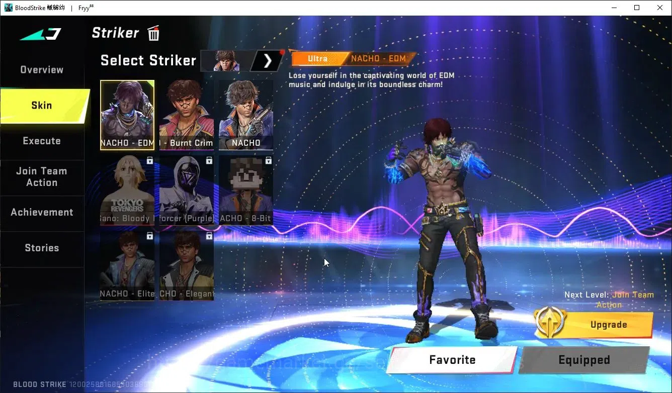 Blood Strike Accounts ASIA|ETERNAL RAN-RAVE,DeAgle+MELEE BF,Talon knife, image 5