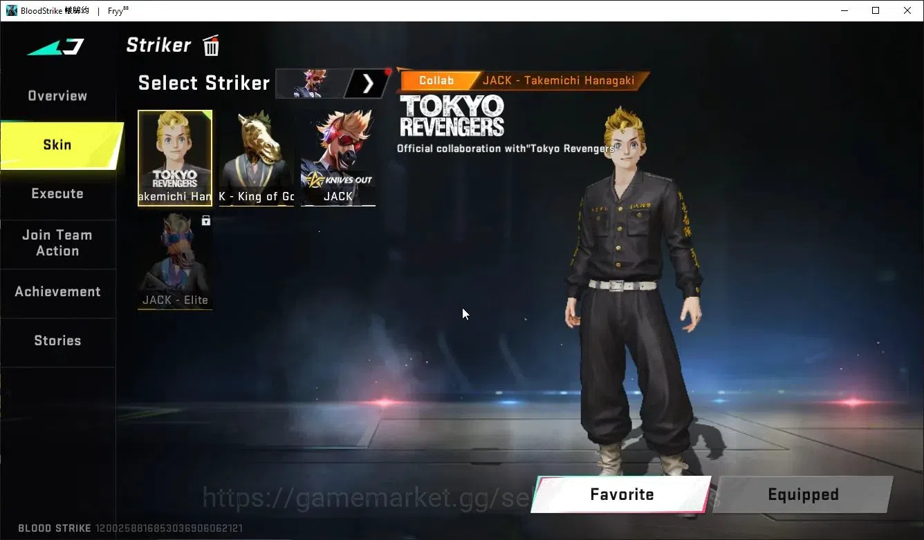 Blood Strike Accounts ASIA|ETERNAL RAN-RAVE,DeAgle+MELEE BF,Talon knife, image 6