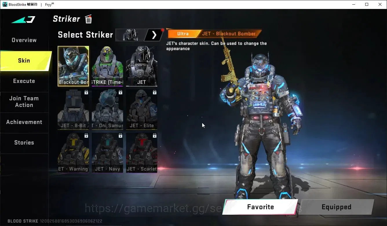 Blood Strike Accounts ASIA|ETERNAL RAN-RAVE,DeAgle+MELEE BF,Talon knife, image 9