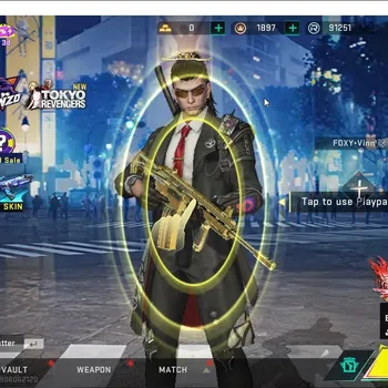 Blood Strike Collab Skin ASIA|ETERNAL RAN-RAVE,DeAgle+MELEE BF,Talon knife, image 1