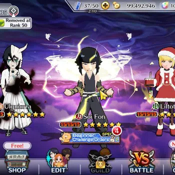 Bleach: Brave Souls Accounts Starter Global |91K BP+10K Orb|FreshStory|Liltotto Xmas24|SoiFon TYBW24|Ulquiorra|Aizen