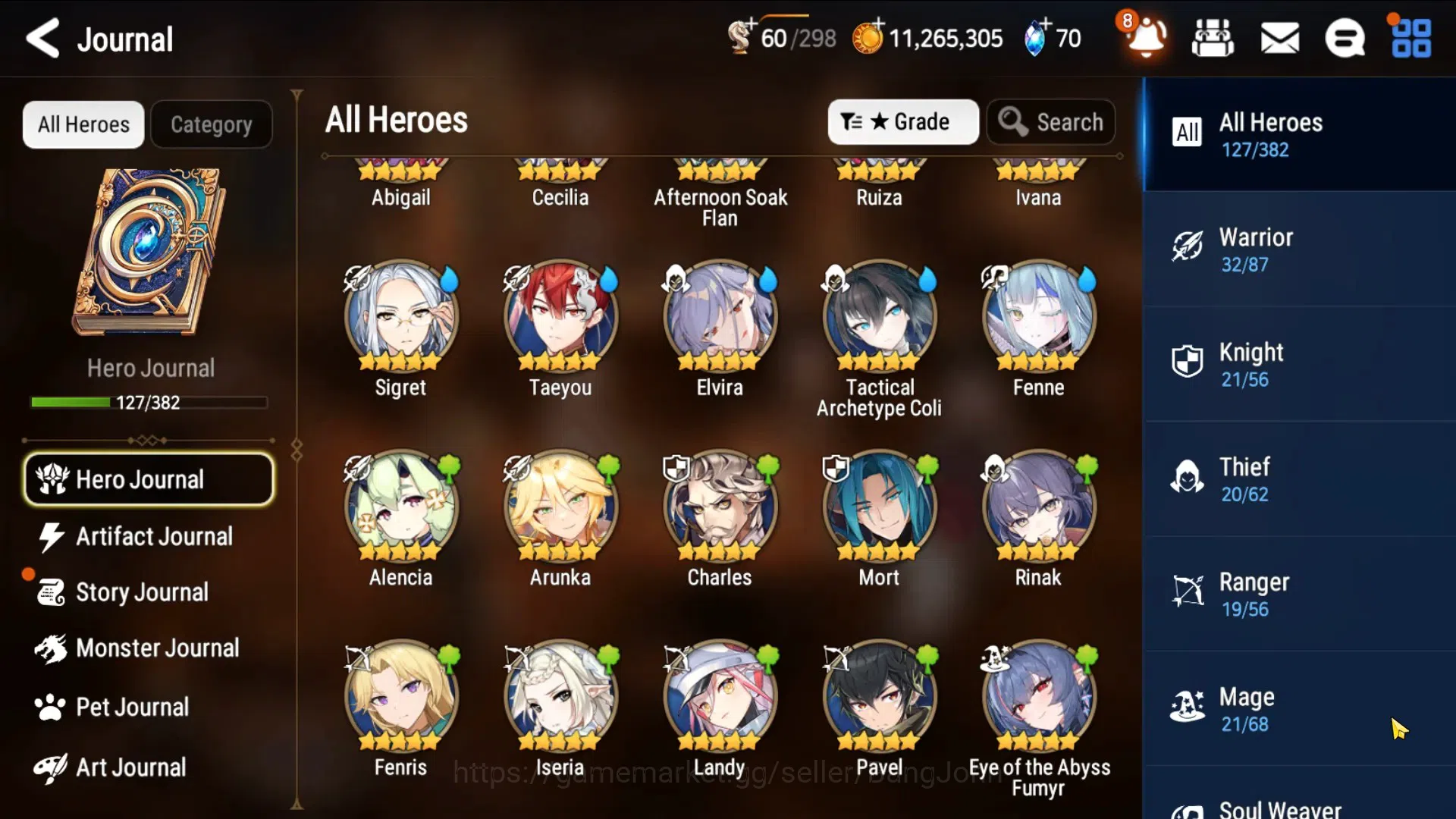 Epic Seven Accounts Global Unverif|10 ML(BArunka,SNYulha,NMLuna,LCBelo image 15