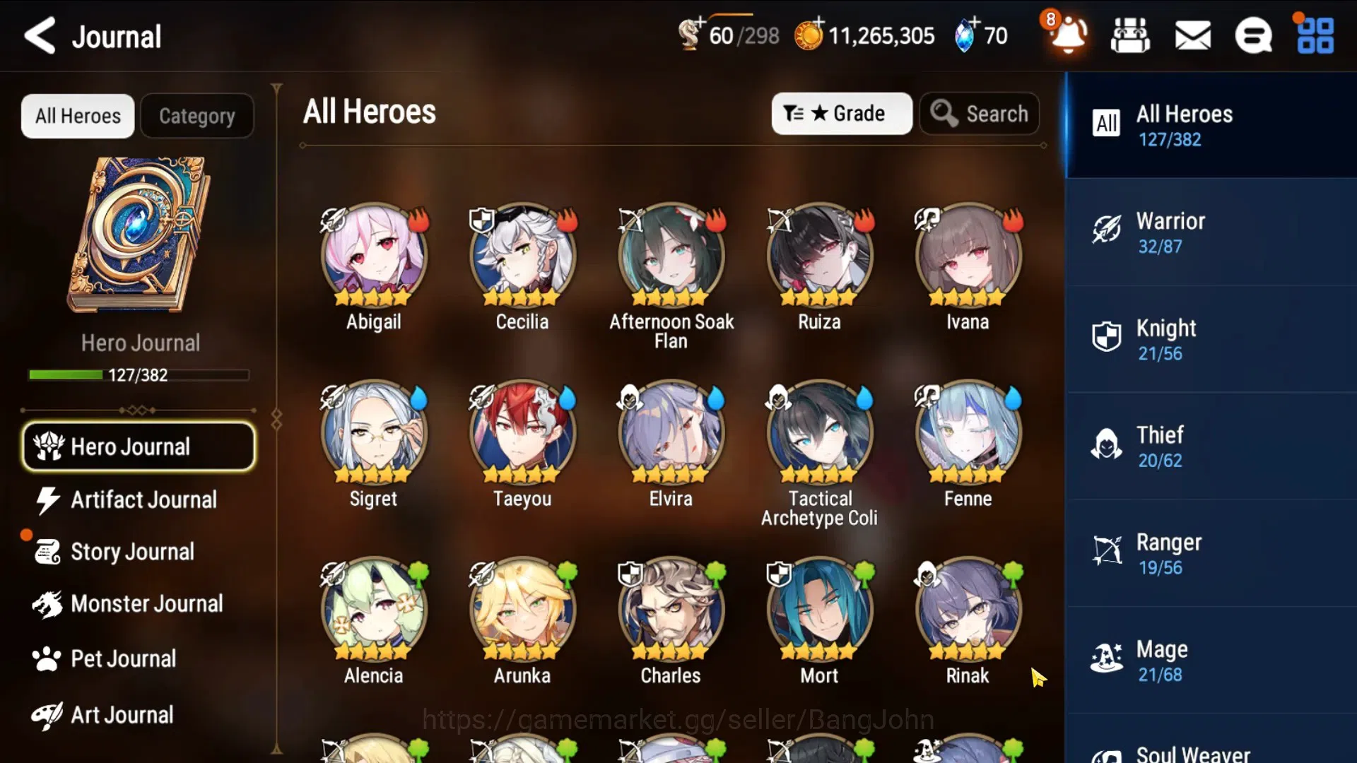 Epic Seven Accounts Global Unverif|10 ML(BArunka,SNYulha,NMLuna,LCBelo image 16