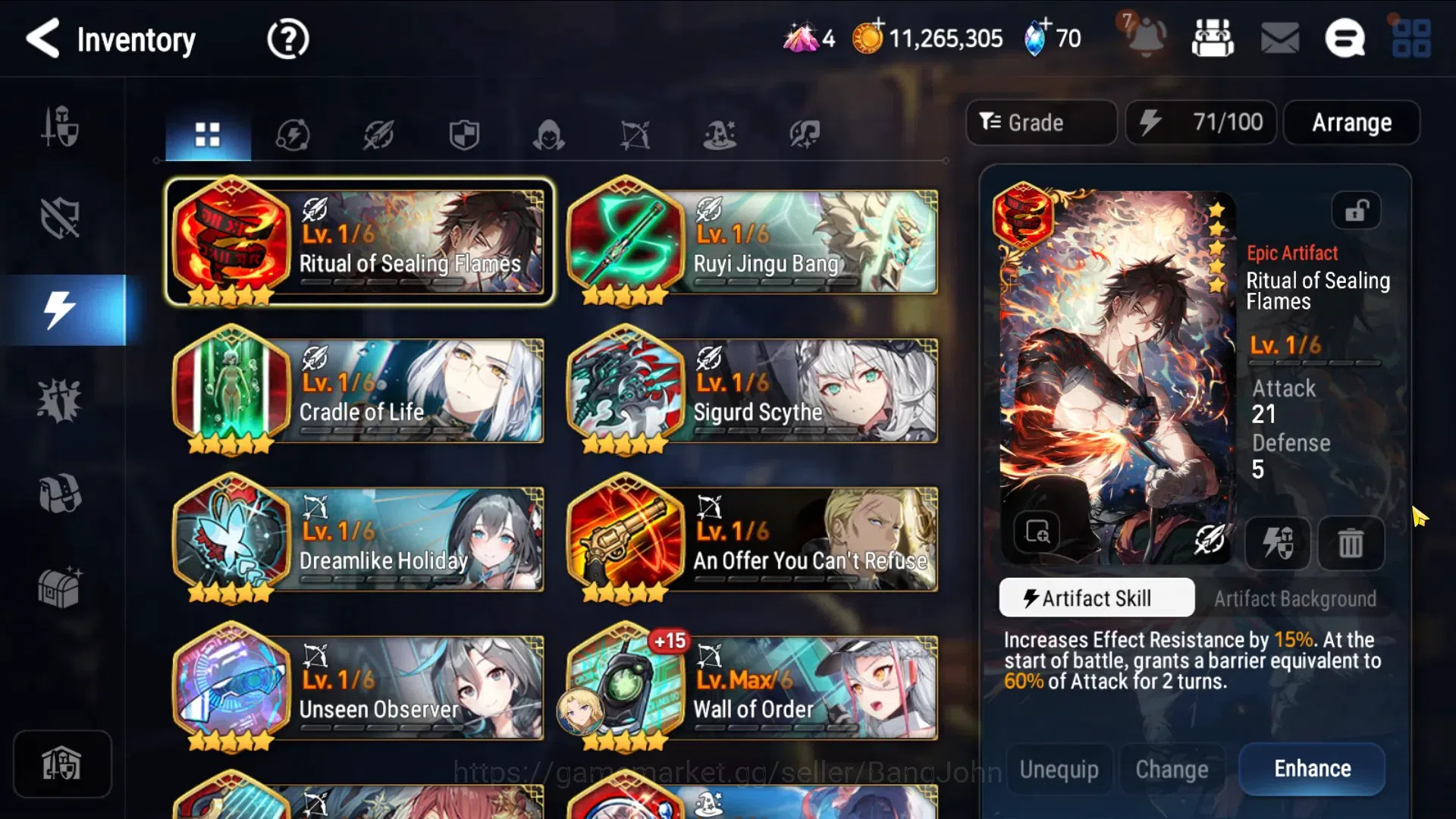 Epic Seven Accounts Global Unverif|10 ML(BArunka,SNYulha,NMLuna,LCBelo image 4