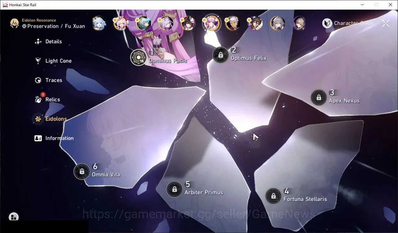 Honkai Star Rail Accounts Asia|Free Genshin|TL 70|20 Limited|4 PremTeam|Cast image 10