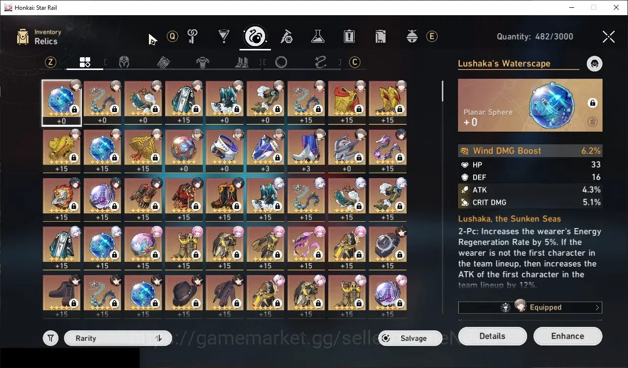 Honkai Star Rail Accounts Asia|Free Genshin|TL 70|20 Limited|4 PremTeam|Cast image 15