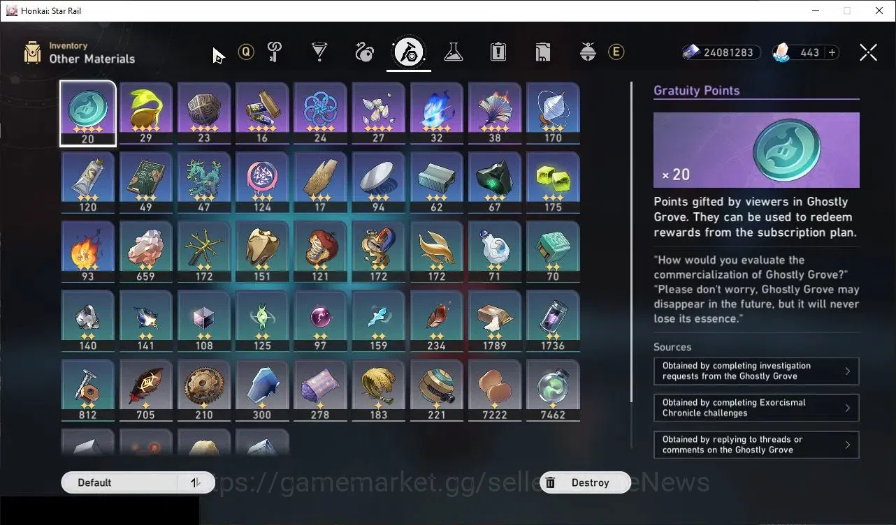 Honkai Star Rail Accounts Asia|Free Genshin|TL 70|20 Limited|4 PremTeam|Cast image 16