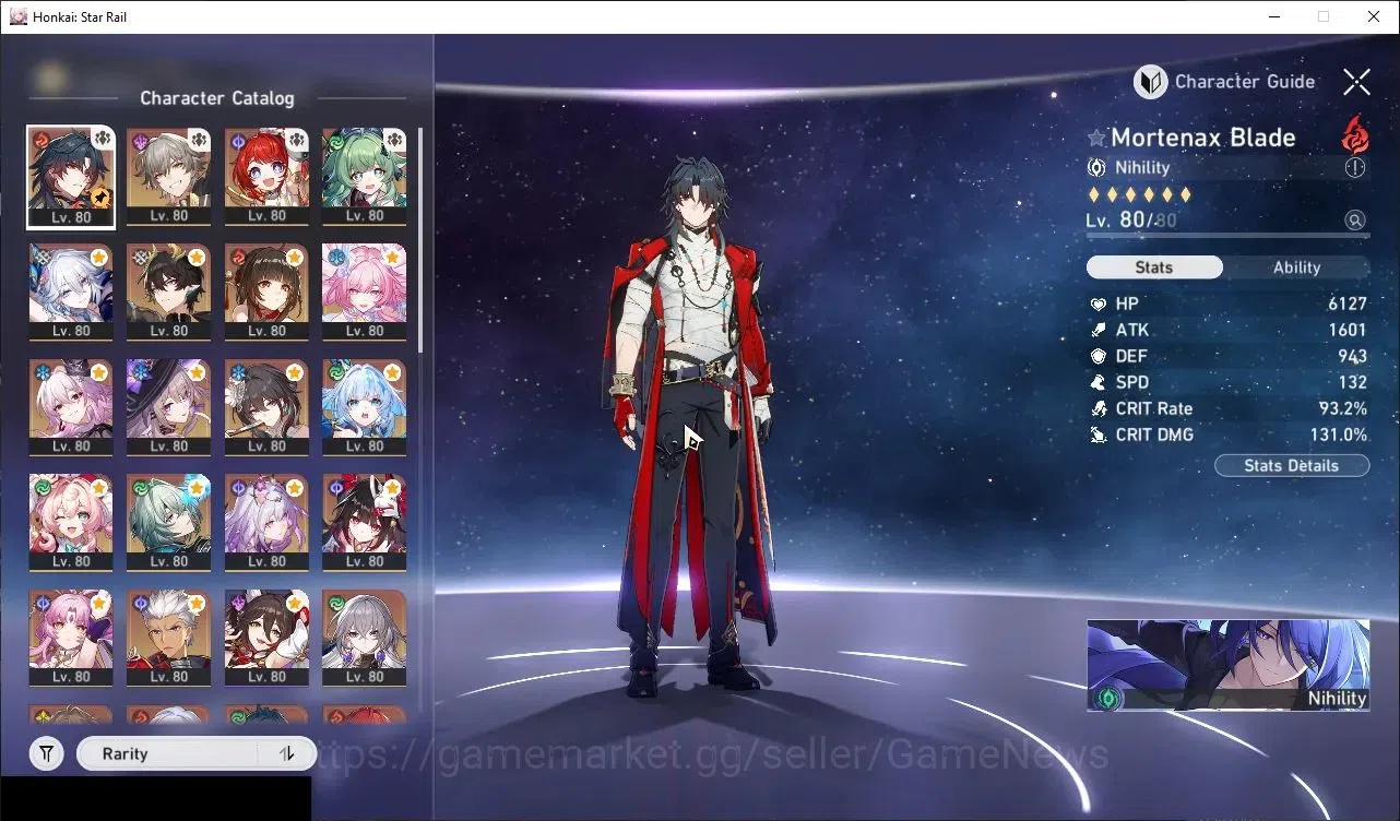 Honkai Star Rail Accounts Asia|Free Genshin|TL 70|20 Limited|4 PremTeam|Cast image 6