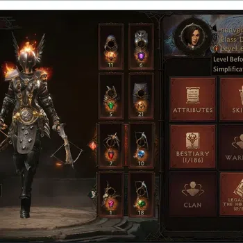 Diablo Immortal Accounts Mid-Tier SEA - Verathiel | 60(448) Demon Hunter - Gladiator | CR 33195 | Reso 495 | HELL III