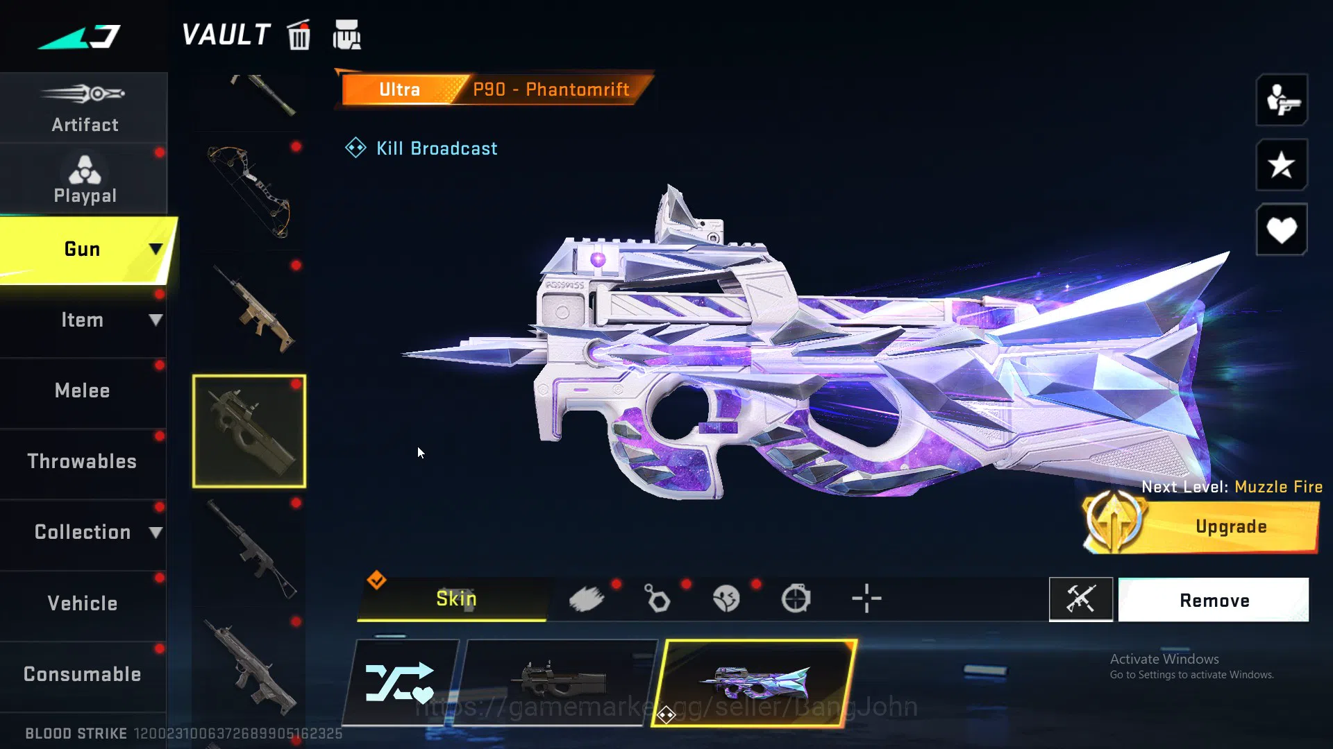 Blood Strike Accounts ASIA | Collab SCAR-EVA-08 | 2 Limited Weapon | 6 U image 13