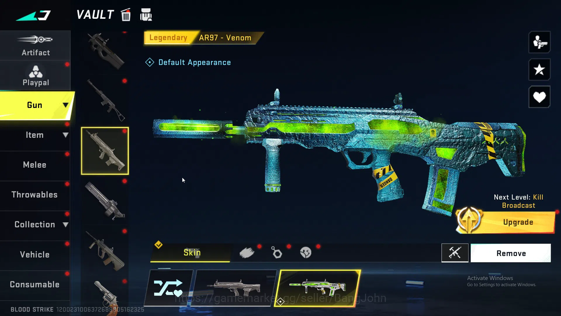 Blood Strike Accounts ASIA | Collab SCAR-EVA-08 | 2 Limited Weapon | 6 U image 14