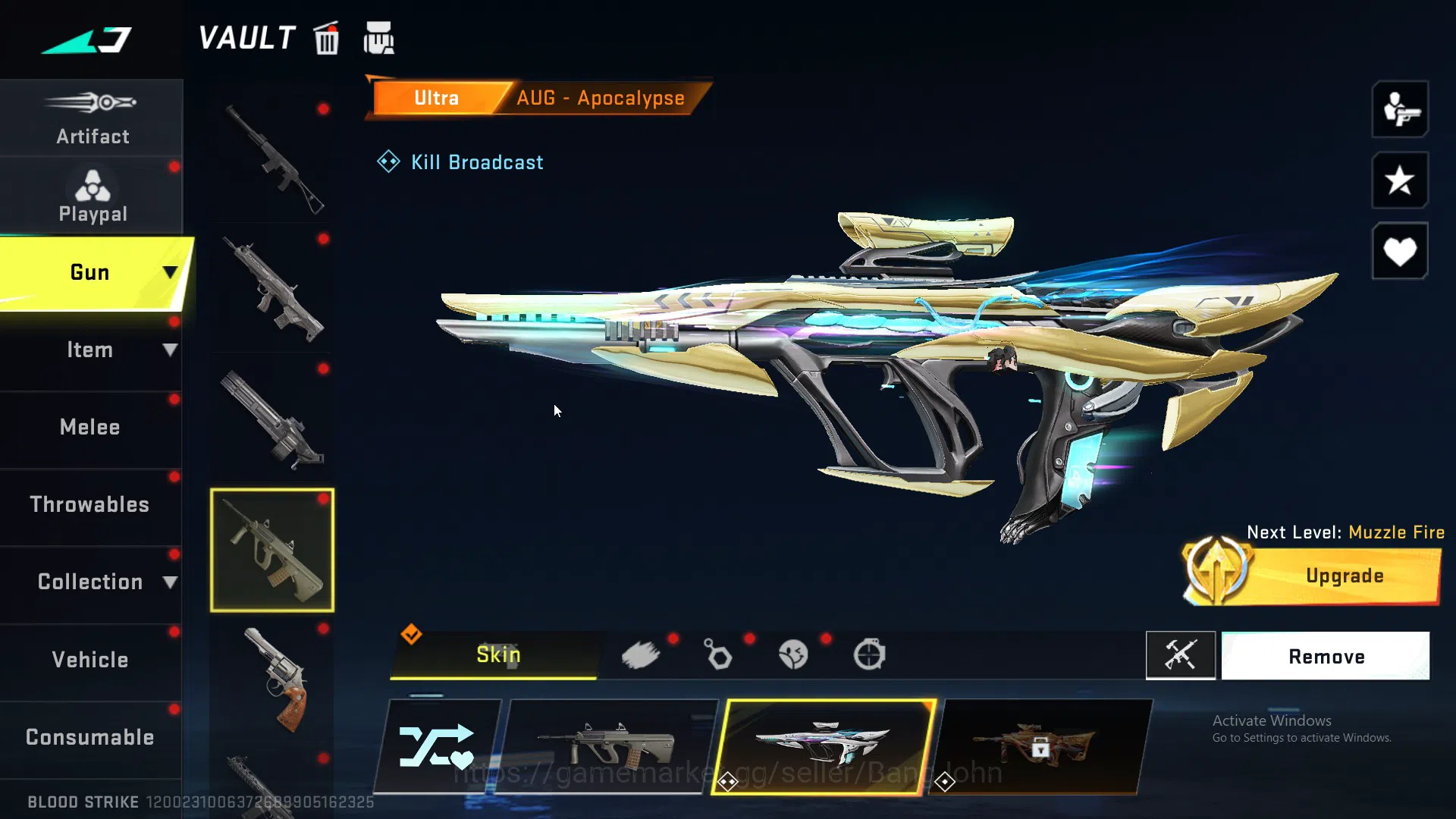 Blood Strike Accounts ASIA | Collab SCAR-EVA-08 | 2 Limited Weapon | 6 U image 15
