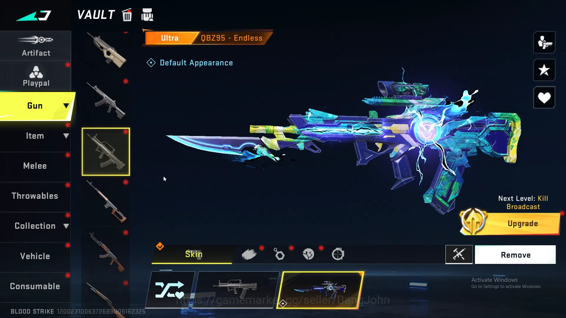 Blood Strike Accounts ASIA | Collab SCAR-EVA-08 | 2 Limited Weapon | 6 U image 16