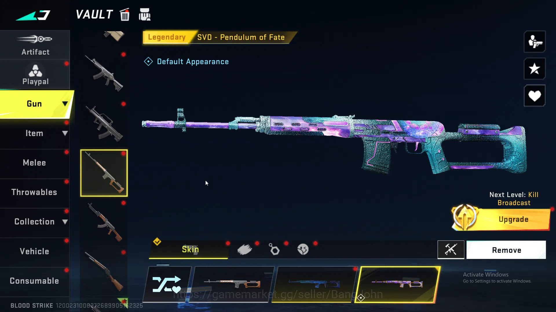 Blood Strike Accounts ASIA | Collab SCAR-EVA-08 | 2 Limited Weapon | 6 U image 17