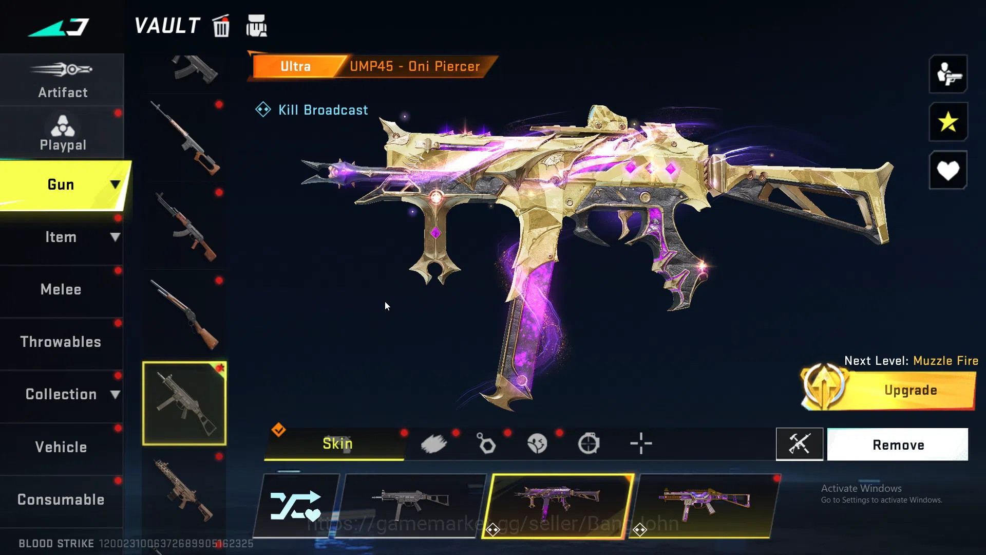Blood Strike Accounts ASIA | Collab SCAR-EVA-08 | 2 Limited Weapon | 6 U image 18